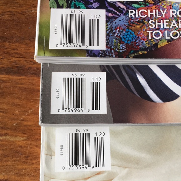 VOGUE 2016 Oct Nov Dec Lupita Nyongo Emma Stone Michelle Obama (Set of 3) - Picture 8 of 8